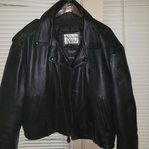Taylor Leather Issued police motorcycle jacket